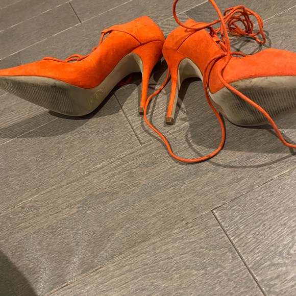Coral strap heels - Picture 3 of 4